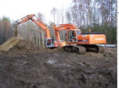 Virginia contractors are moving dirt again.