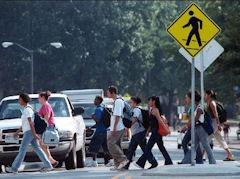 pedestrians