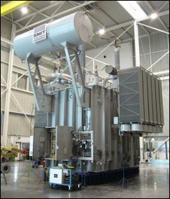 Since 1999, Dominion has purchased more than 60 power transformers like this 500 kv unit from Smit Transformers.
