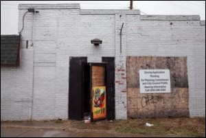 Closed for business. Photo credit: Times-Dispatch.