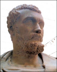 You don't mess around with this guy. And no matter how bad it bothers you, you do NOT mention that it looks like he's got a booger hanging from his right nostril.