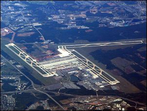 Dulles airport runway