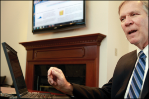 Michael Lundberg, head of Virginia Health Information, oversees the all-payer claims database. The database represents the culmination of years of work using data to create transparency and accountability to Virginia's health care sector.