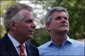 Governor Terry McAuliffe (left) and Steve Case