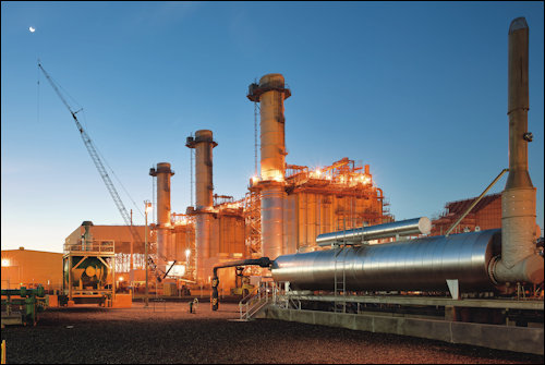 Brunswick County Power Station in final stages of construction. Photo credit; Dominion Virginia Power