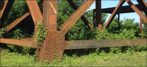 Before Capital Trees got involved, this was the view from the Capital Trails bike path.