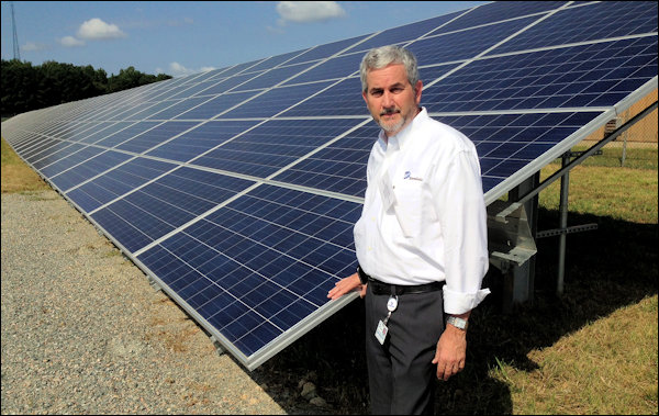 Brett Crable, director-new technology and energy conservation for Dominion Virginia Power.
