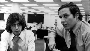 Woodward and Bernstein. The glory days of newspaper journalism are long gone.