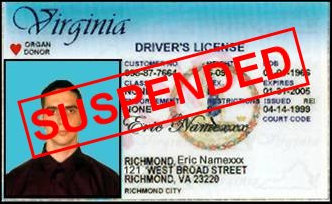 Suspended licenses have created a major social problem in Virginia.