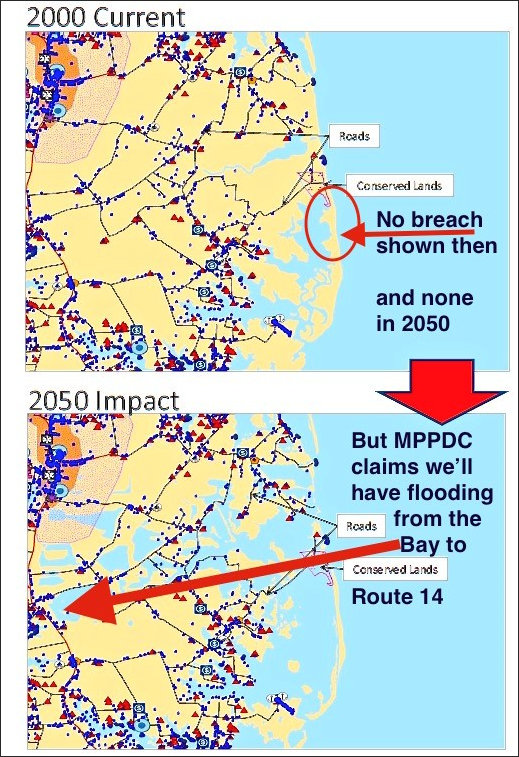 Official projections of recurrent flooding from sea-level rise are based on maps with flawed elevation measurements.