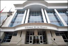 The Times-Dispatch building in downtown Richmond.